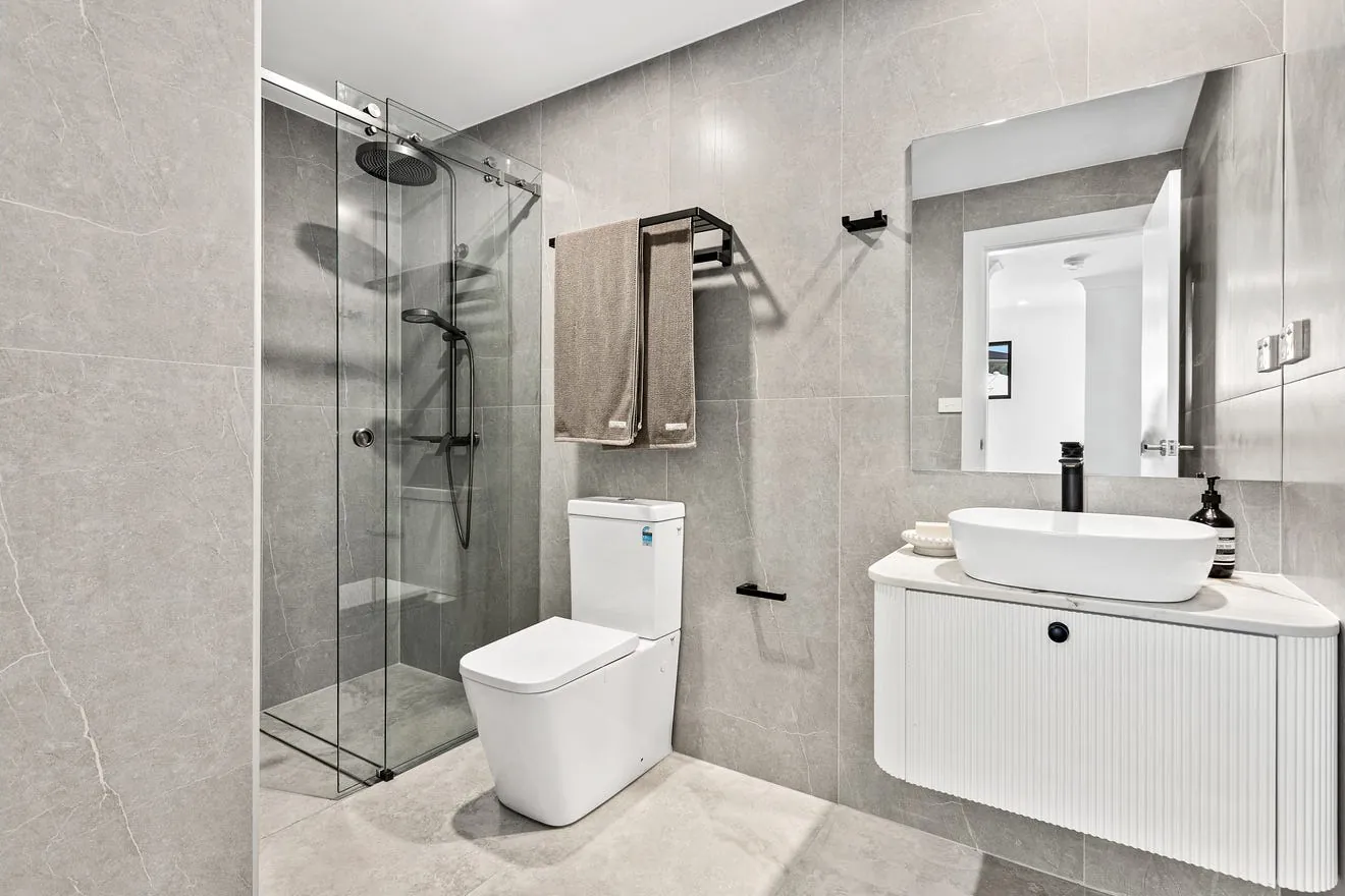 Bathroom renovation by Ovas Build