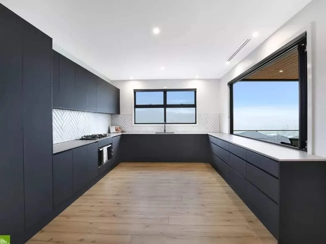 Interior of a finished home renovation